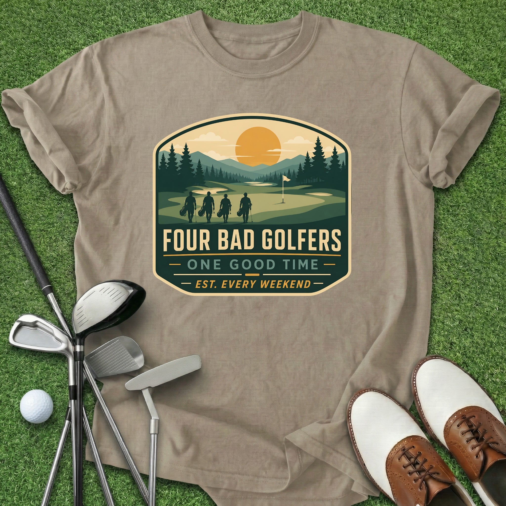 Four Bad Golfers T-Shirt