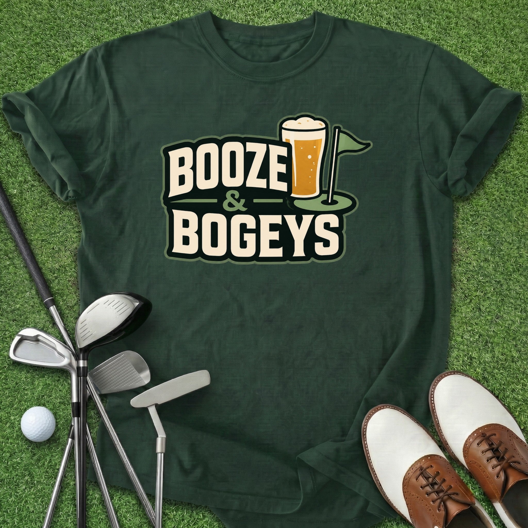 Booze & Bogeys T-Shirt