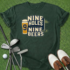 9 Holes 9 Beers T-Shirt