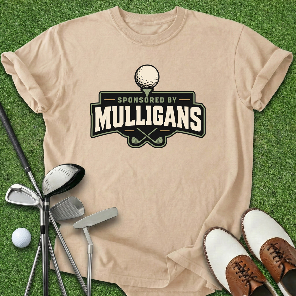 Sponsored By Mulligans T-Shirt