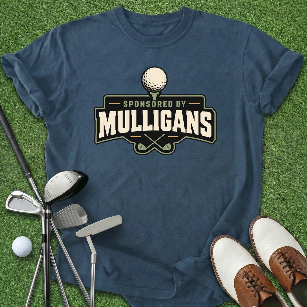 Sponsored By Mulligans T-Shirt