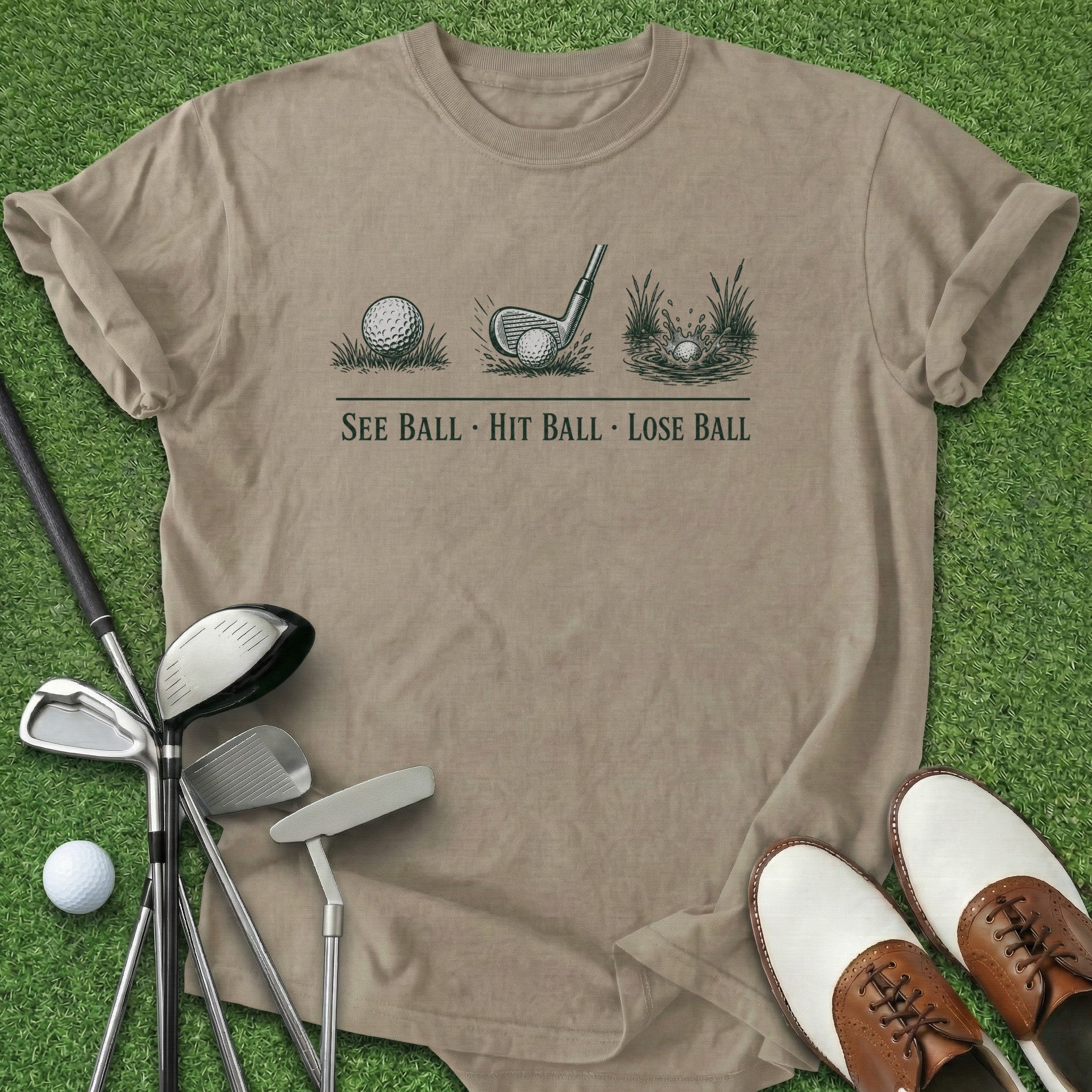 See Hit Lose Ball T-Shirt