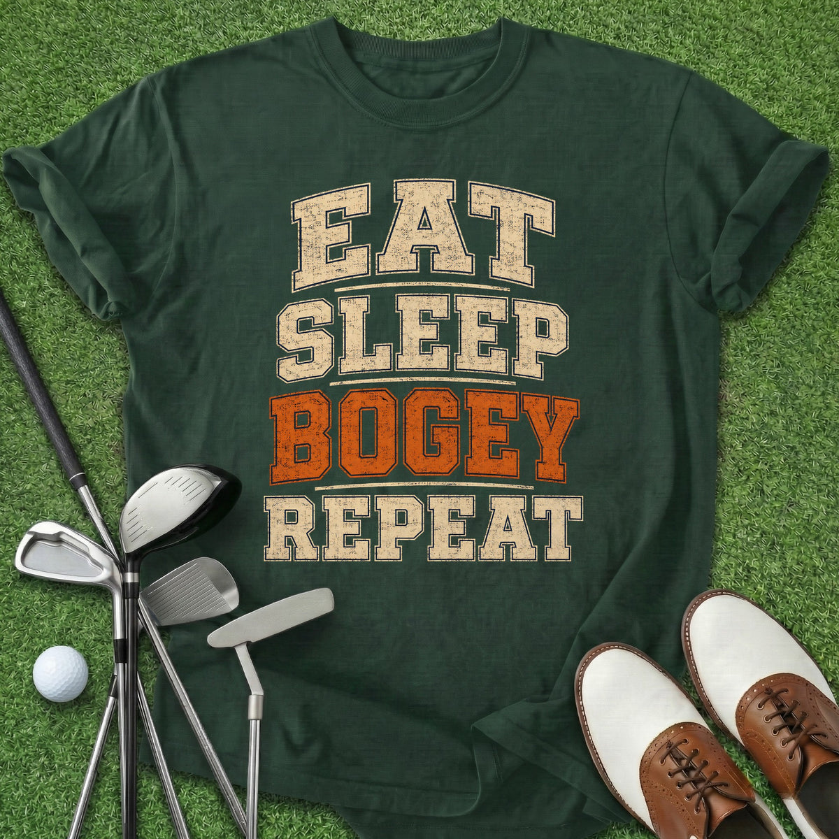 Eat Sleep Bogey T-Shirt