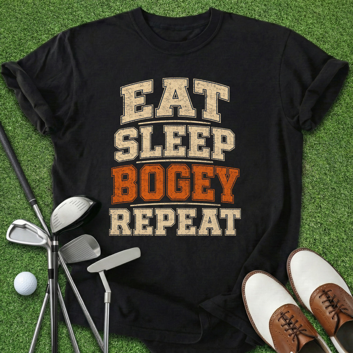 Eat Sleep Bogey T-Shirt