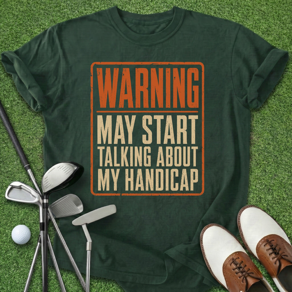 Warning Handicap T-Shirt