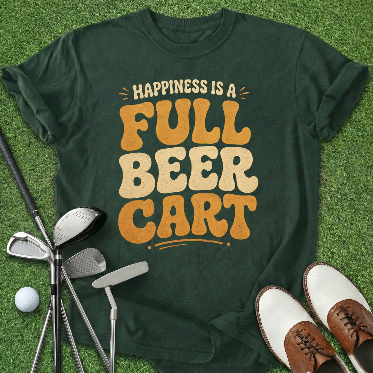 Full Beer Cart T-Shirt