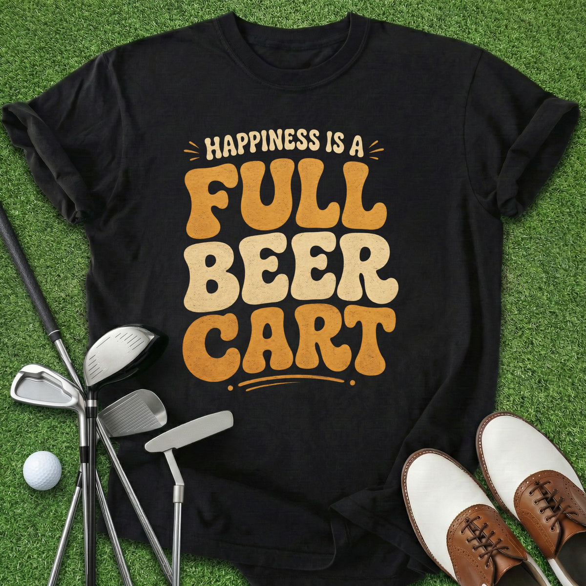Full Beer Cart T-Shirt