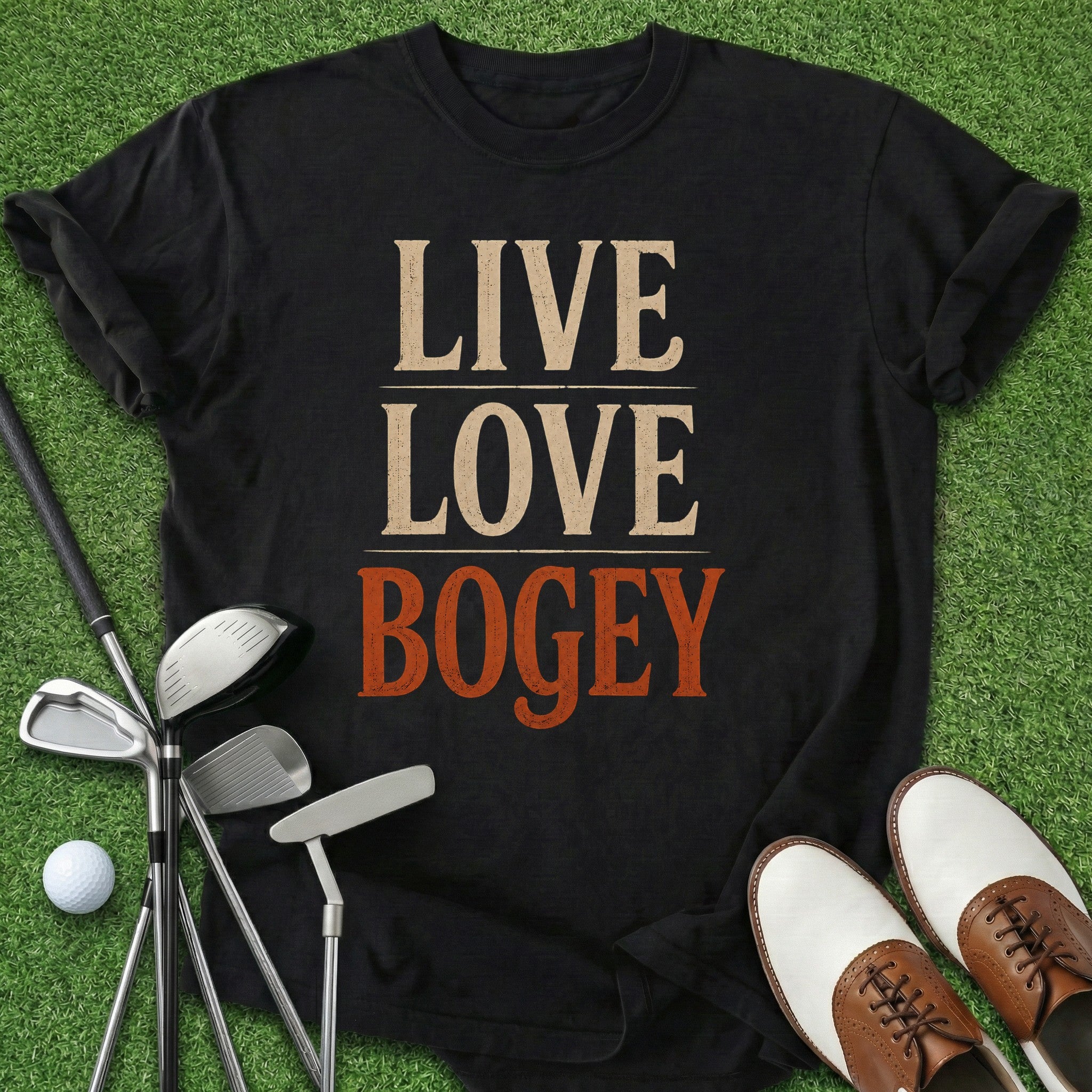 Live Laugh Bogey T-Shirt