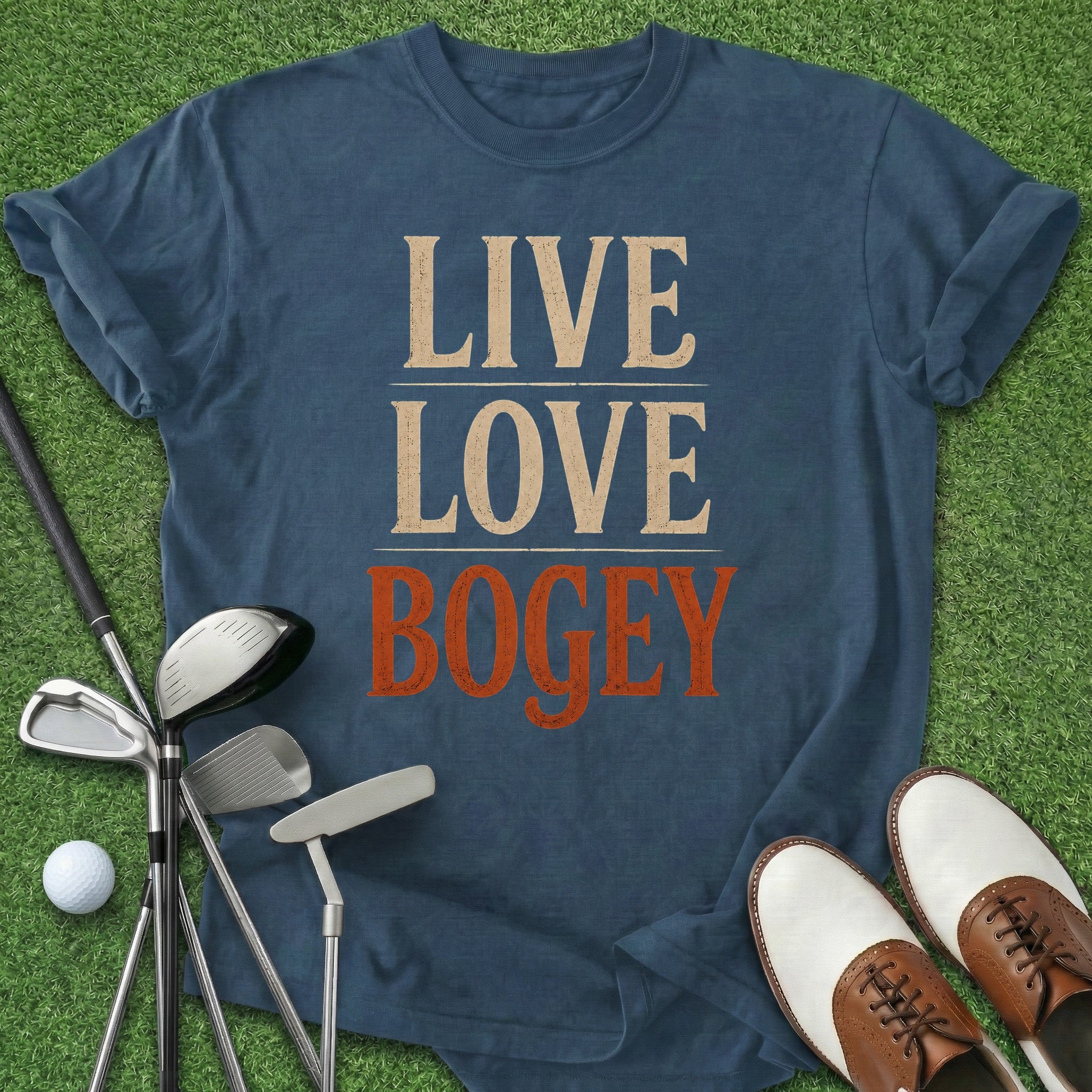 Live Laugh Bogey T-Shirt