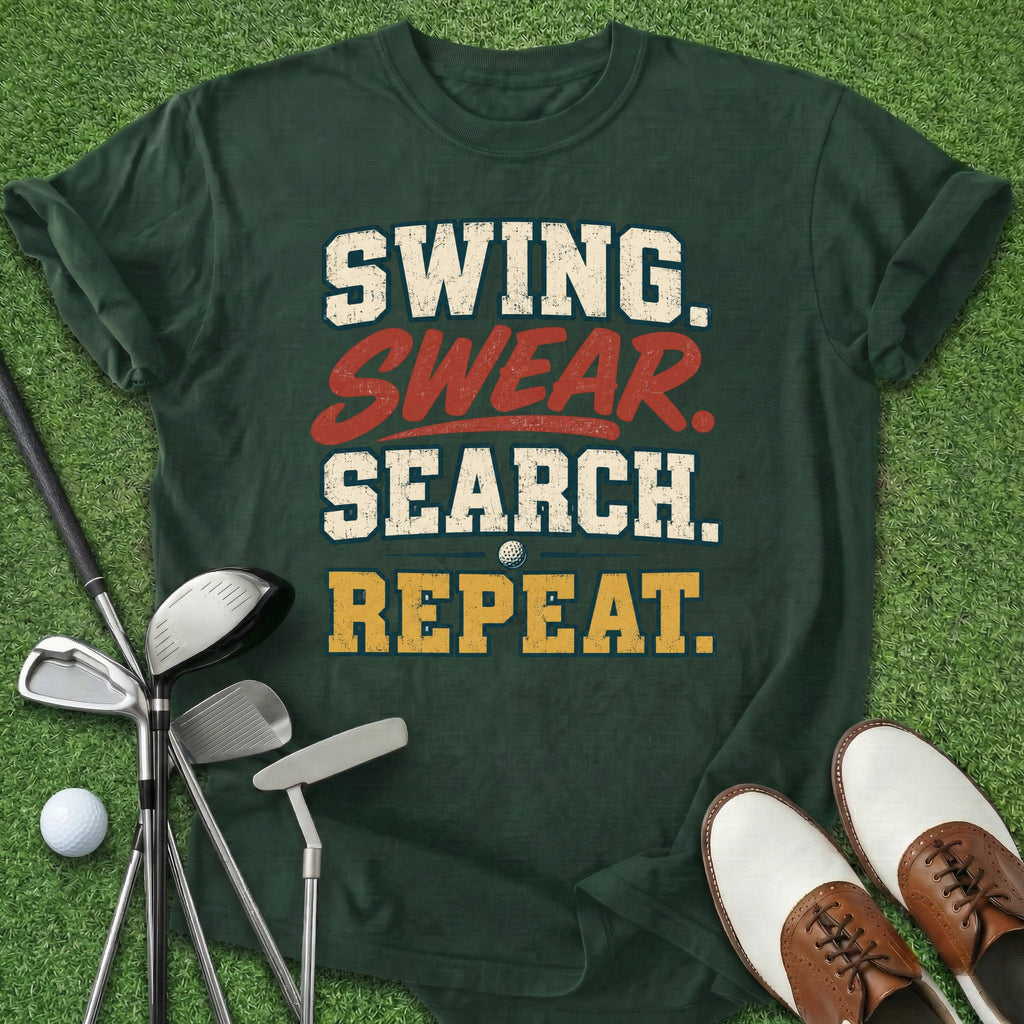 Swing Swear Search T-Shirt