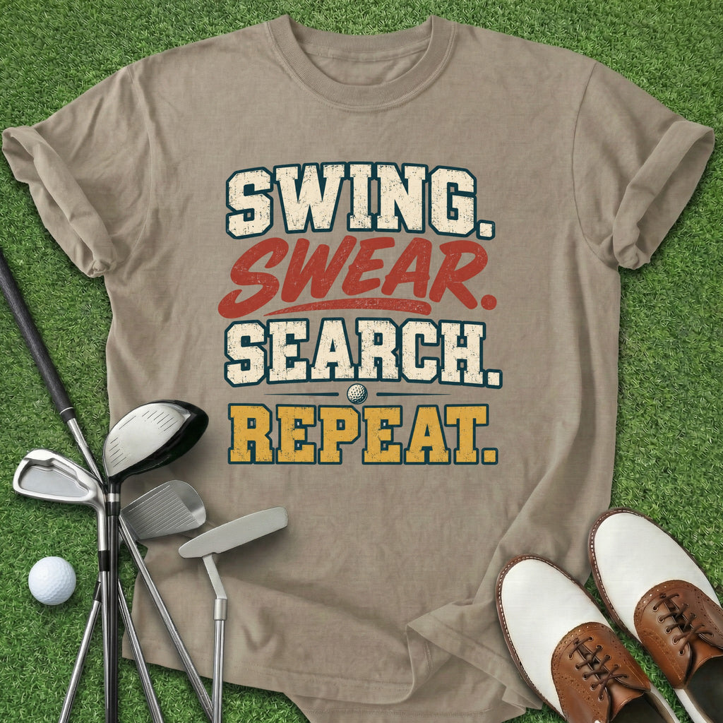 Swing Swear Search T-Shirt