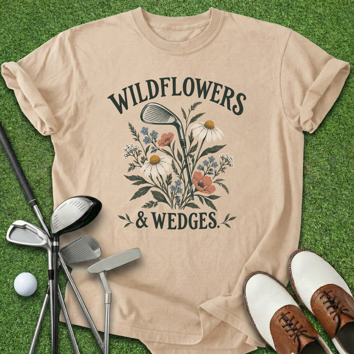 Wildflowers & Wedges T-Shirt